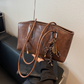 👜Women's Vintage PU Leather Shoulder Bag