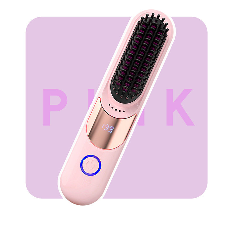 3-Temp Anti-Scald Ionic Hair Straightening Comb