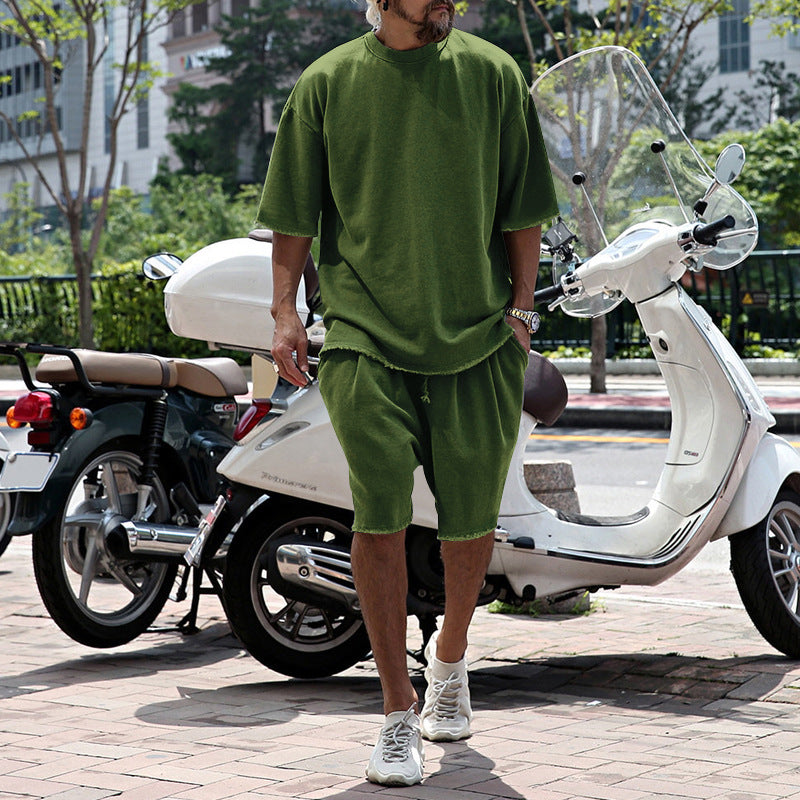 👕54% OFF 🏃 | Sleeveless Sports Set for Men – Relaxed Fit & Moisture Wicking