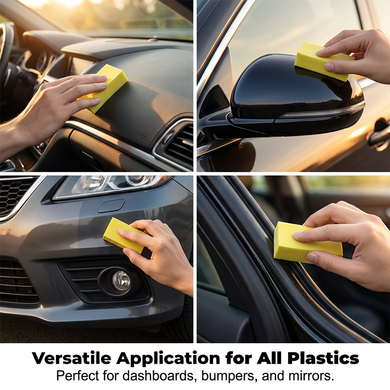 🔥Buy 1 get 1 free🔥Car Plastic Parts Crystal Coating Restorer