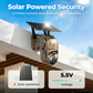 🎥New arrival 40% OFF!⚡ 4MP Solar PTZ Camera – 355° pan & tilt, eliminates blind spots. 🌧️