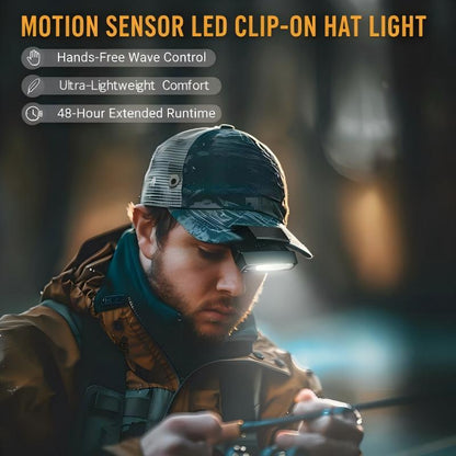 ⚡🔥HOT DEAL!🔥Motion Sensor LED Clip-on Hat Light
