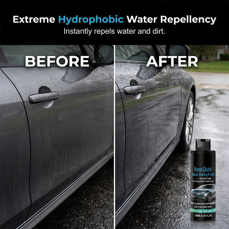 ⏳LAST DAY! 47% OFF!  High-Gloss Hydrophobic Nano Ceramic Coating Spray