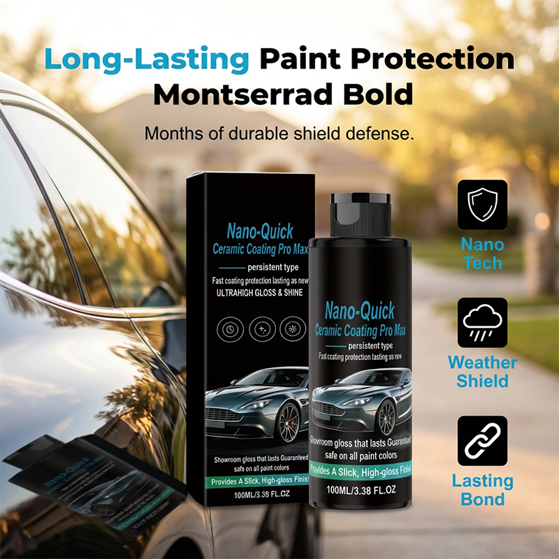 ⏳LAST DAY! 47% OFF!  High-Gloss Hydrophobic Nano Ceramic Coating Spray