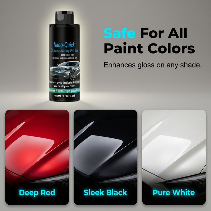 ⏳LAST DAY! 47% OFF!  High-Gloss Hydrophobic Nano Ceramic Coating Spray