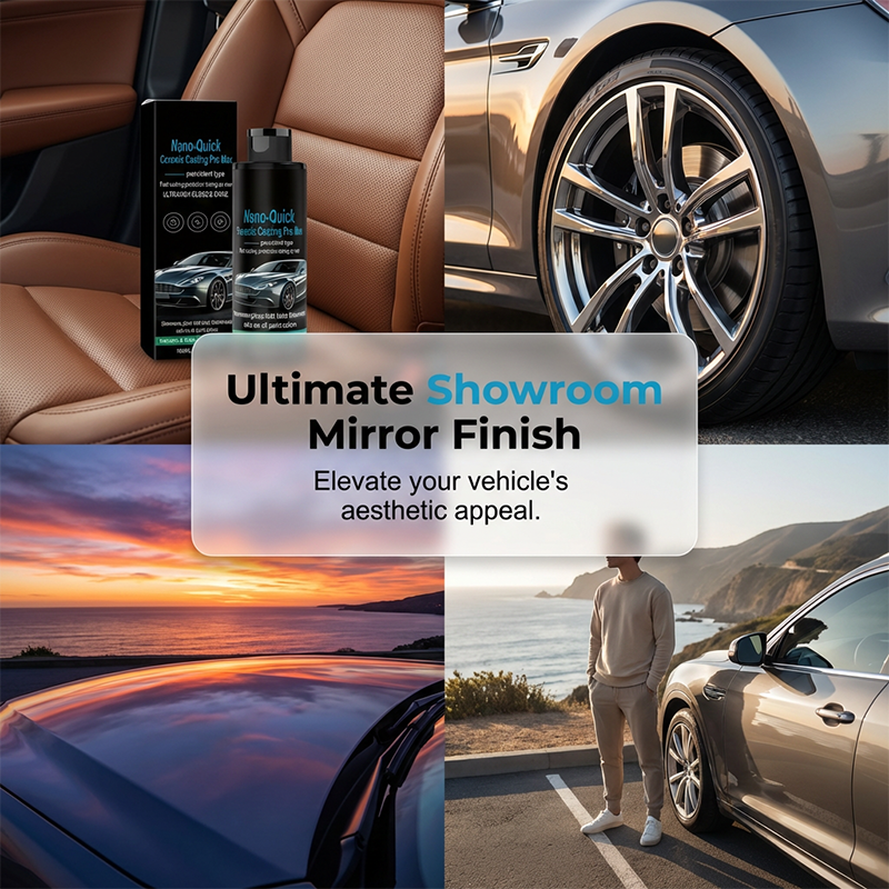 ⏳LAST DAY! 47% OFF!  High-Gloss Hydrophobic Nano Ceramic Coating Spray