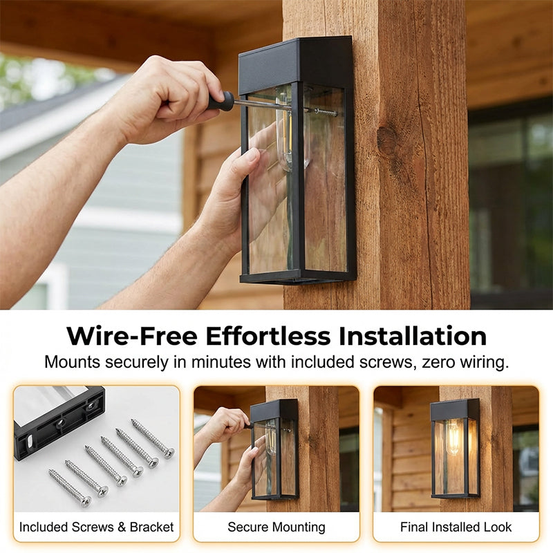 2026 Must-Have🔥Modern Solar-Powered LED Wall Light