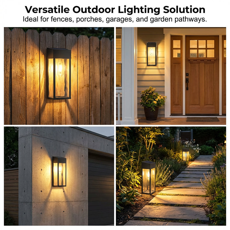 2026 Must-Have🔥Modern Solar-Powered LED Wall Light