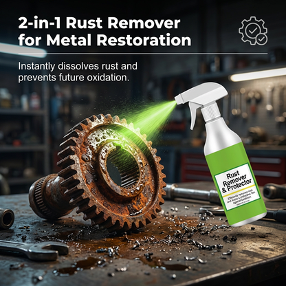🔥2-in-1 Rust Remover & Protector Spray!✨