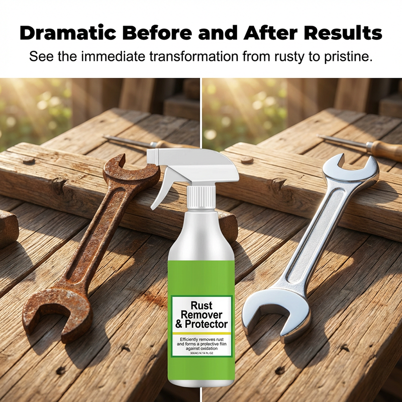 🔥2-in-1 Rust Remover & Protector Spray!✨
