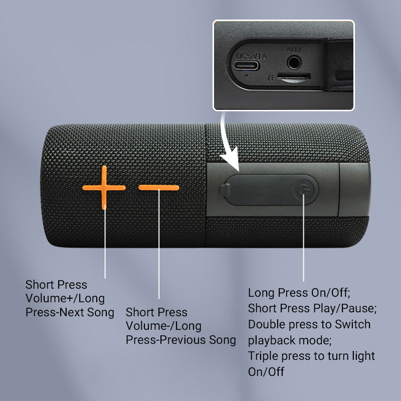 🔥49% OFF! 🔥2026 HOT SALE🥳2-in-1 Magnetic Bluetooth Speaker