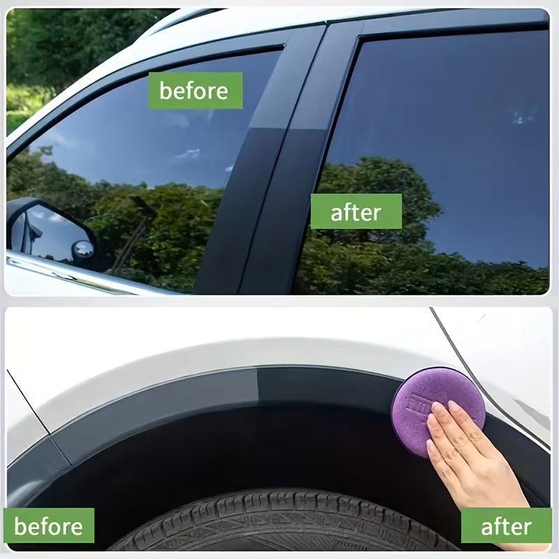 🔥Buy 1 get 1 free! Multi-Purpose Car Trim & Tire Restoration Wax🚗