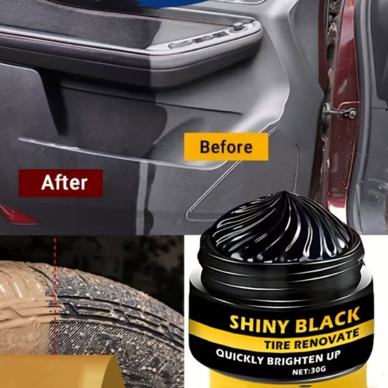🔥Buy 1 get 1 free! Multi-Purpose Car Trim & Tire Restoration Wax🚗