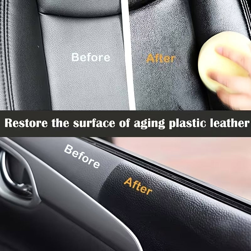 🔥Buy 1 get 1 free! Multi-Purpose Car Trim & Tire Restoration Wax🚗