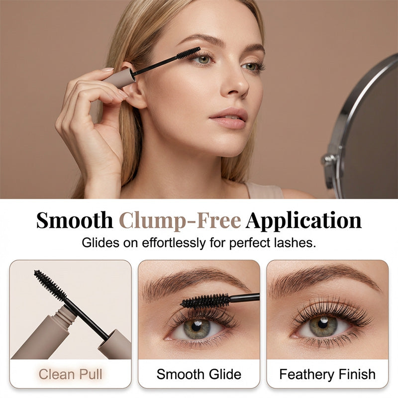 🔥Buy 1 Get 1 Free🔥Smudge-Proof Long & Curl Fiber Mascara