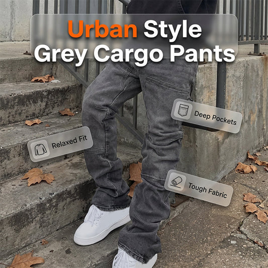 🔥48% OFF!Men's Stacked Flare Denim Jeans