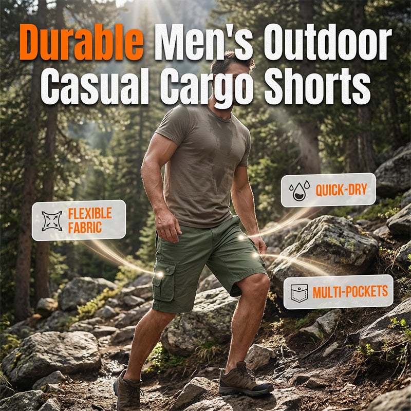 ✈️Free shipping when you buy 2✈️Men's Outdoor Casual Cargo Shorts