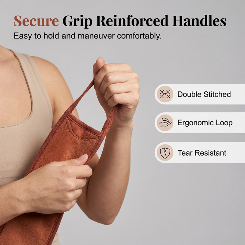 ✨Reusable Back Lotion Applicator Strap 🧴 No more struggling! Easily reach your full back for sunscreen, cream & lotion. Soft, durable, hassle-free self-care!