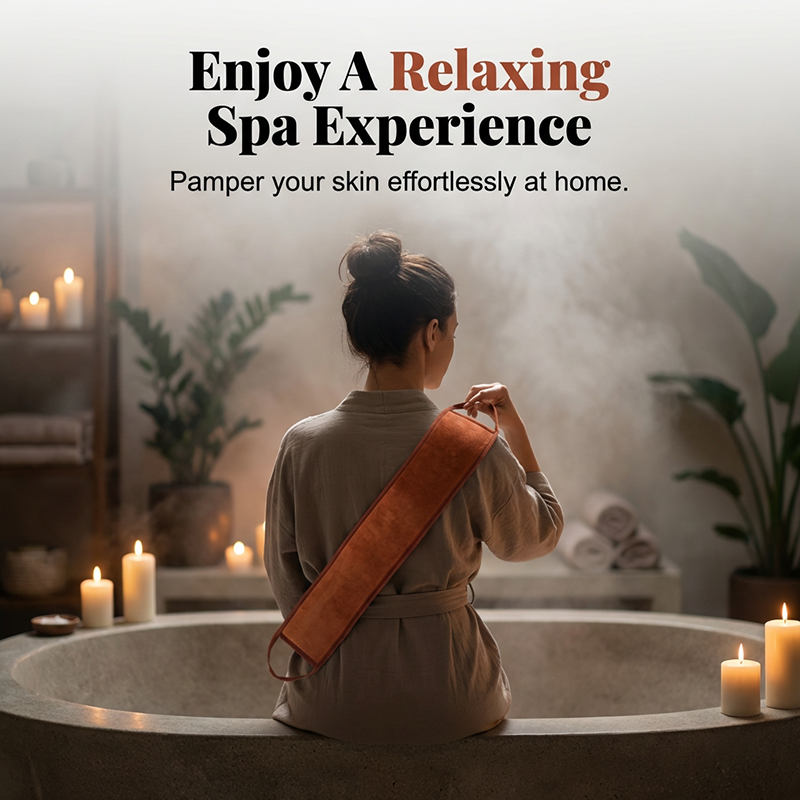 ✨Reusable Back Lotion Applicator Strap 🧴 No more struggling! Easily reach your full back for sunscreen, cream & lotion. Soft, durable, hassle-free self-care!