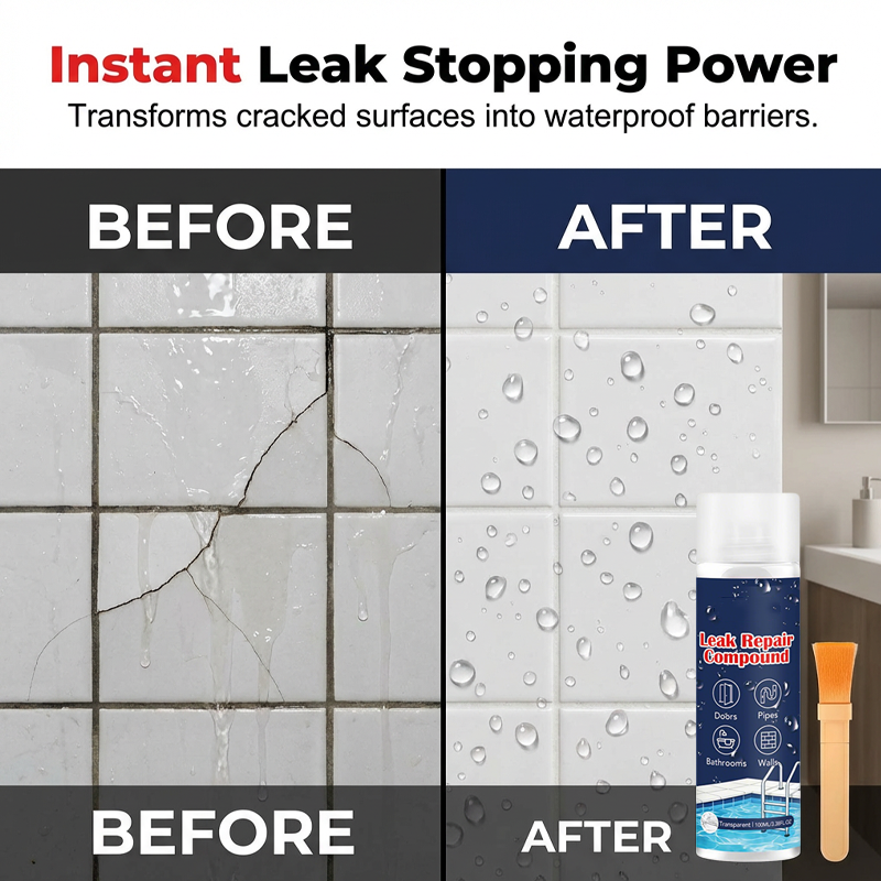 🔥HOT SALE! Waterproof Leak Repair Compound with Brush