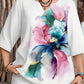 👚Women's Casual Button-Front V-Neck Top