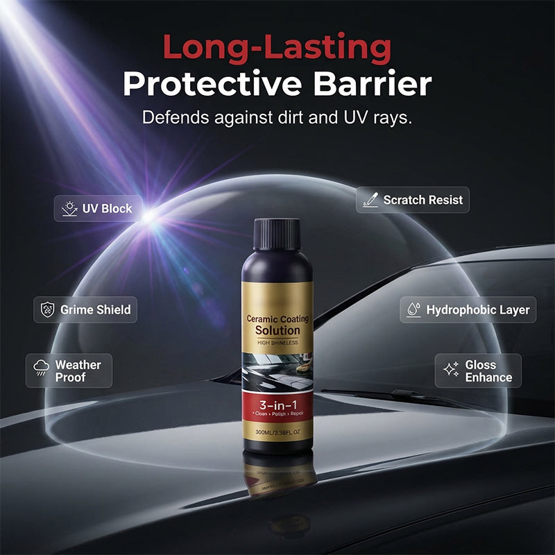 🔥Limited Time Promotion 50% OFF🔥Multi-Protection Hydrophobic Car Coating