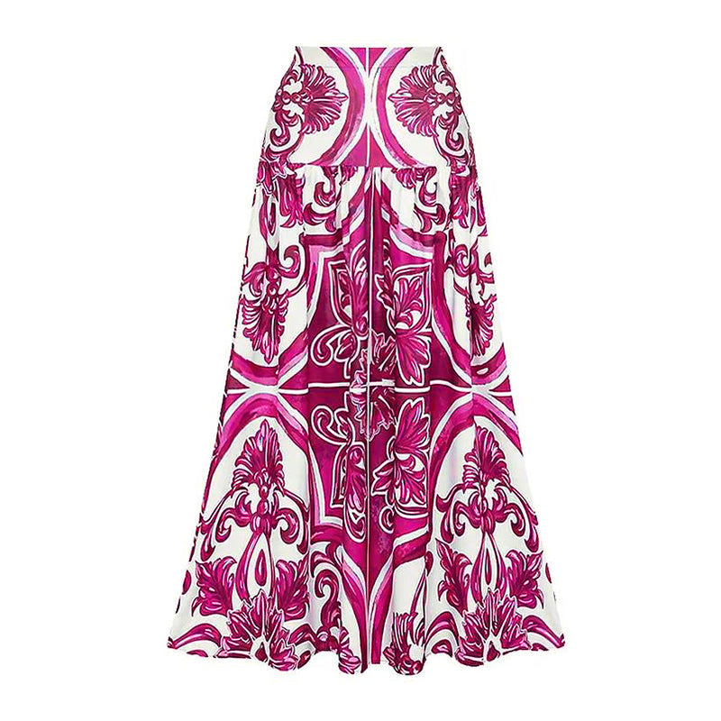 🔥HOT SALE 50% OFF! One-Piece Swimsuit with Matching Skirt Set