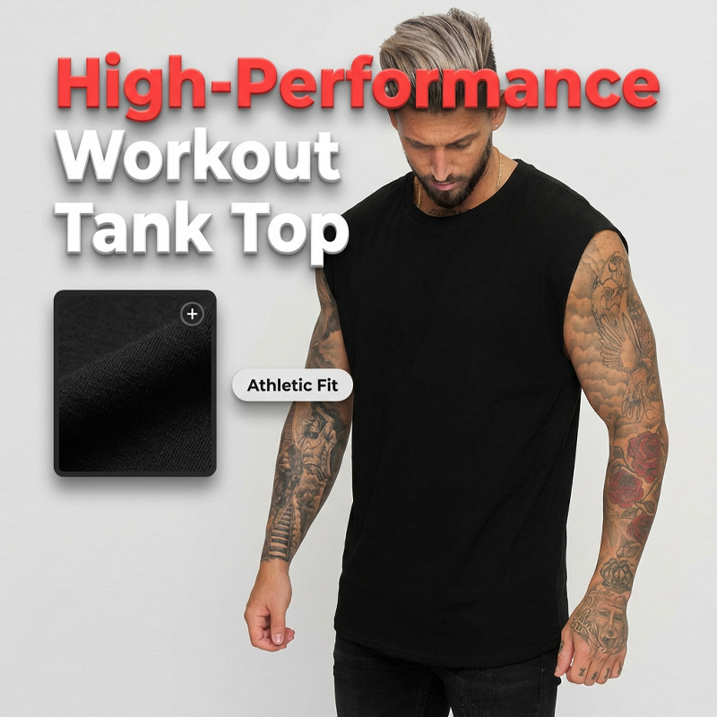 🔥50% OFF! 🔥Men’s Sleeveless Workout Tank Top💪
