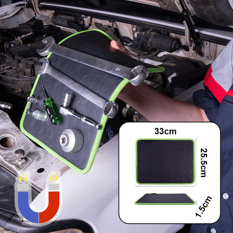 🧲 LIMITED-TIME 50% OFF! ✨ Powerful Magnetic Tool Mat – Strong Hold, Durable, Portable 🛠️