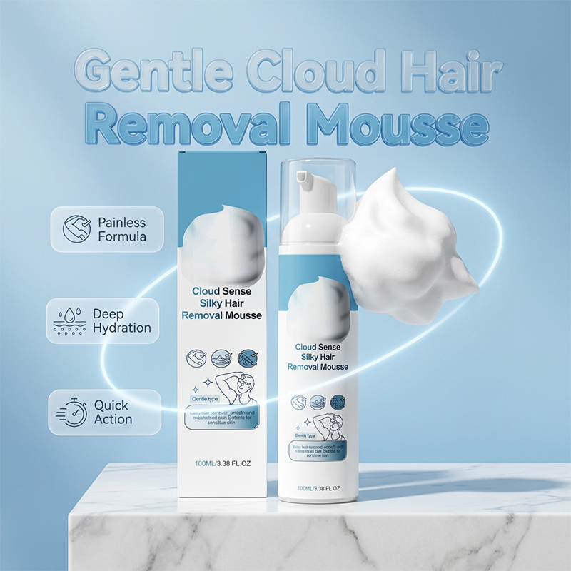 🔥48% OFF!🔥Cloud Sense Silky Hair Removal Mousse
