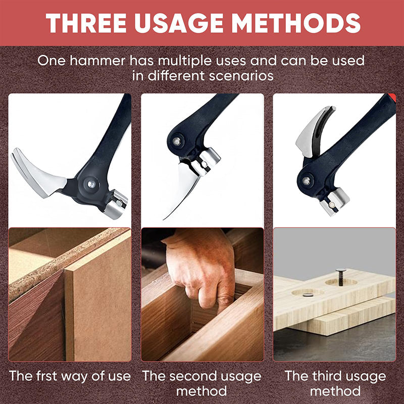 📢📢50% OFF !! ⏰Heavy-Duty Forged Steel Claw Hammer