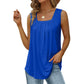 📢📢50% OFF !! ⏰Women's Square Neck Sleeveless Vest T-Shirt