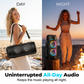 🎤💞50K+ SOLD!🔊 50% OFF! Portable Bluetooth Speaker with Mic – 16W loud sound, RGB lights & wired microphone. Perfect for karaoke, square dancing & outdoor stalls. Grab & go with shoulder strap. 🕺✨