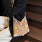 ✨ Women's Crochet Ethnic Bag – Bohemian, Spacious, Versatile 🌼