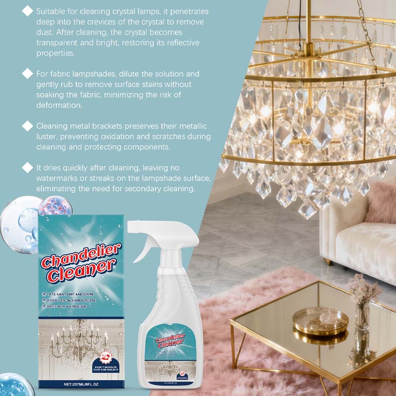 💡 LIMITED-TIME 50% OFF! ✨ Light Fixture Cleaning Spray – No Residue, Protects Metal ✨