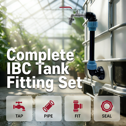 🚰 LIMITED-TIME 49% OFF! 💧 IBC Tank Fitting Set – Leak-Proof, Zinc Alloy Tap, Tool-Free, Complete ✨