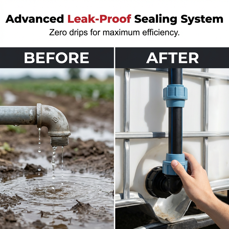 🚰 LIMITED-TIME 49% OFF! 💧 IBC Tank Fitting Set – Leak-Proof, Zinc Alloy Tap, Tool-Free, Complete ✨