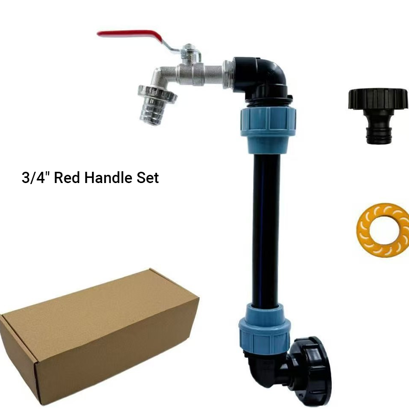 🚰 LIMITED-TIME 49% OFF! 💧 IBC Tank Fitting Set – Leak-Proof, Zinc Alloy Tap, Tool-Free, Complete ✨