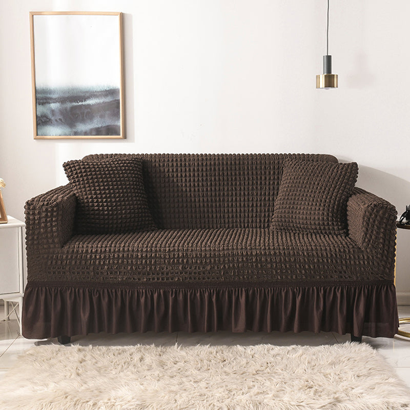 🔥UP TO 50% OFF!💥Bubble Texture Elastic Ruffled Sofa Cover