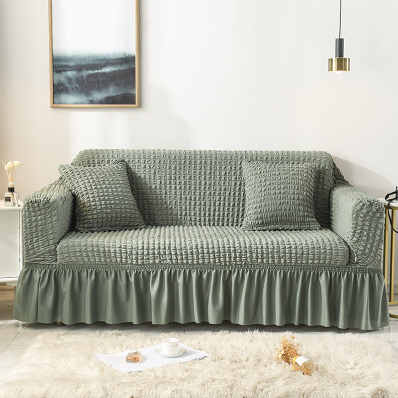 🔥UP TO 50% OFF!💥Bubble Texture Elastic Ruffled Sofa Cover