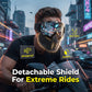Detachable Full-Face Goggle Mask – Anti-Fog, Windproof Protection
