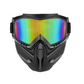 Detachable Full-Face Goggle Mask – Anti-Fog, Windproof Protection