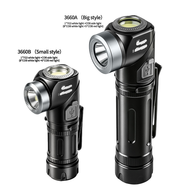 ⚡50% OFF LIMITED TIME!🔥90° Rotating LED Headlamp & Flashlight