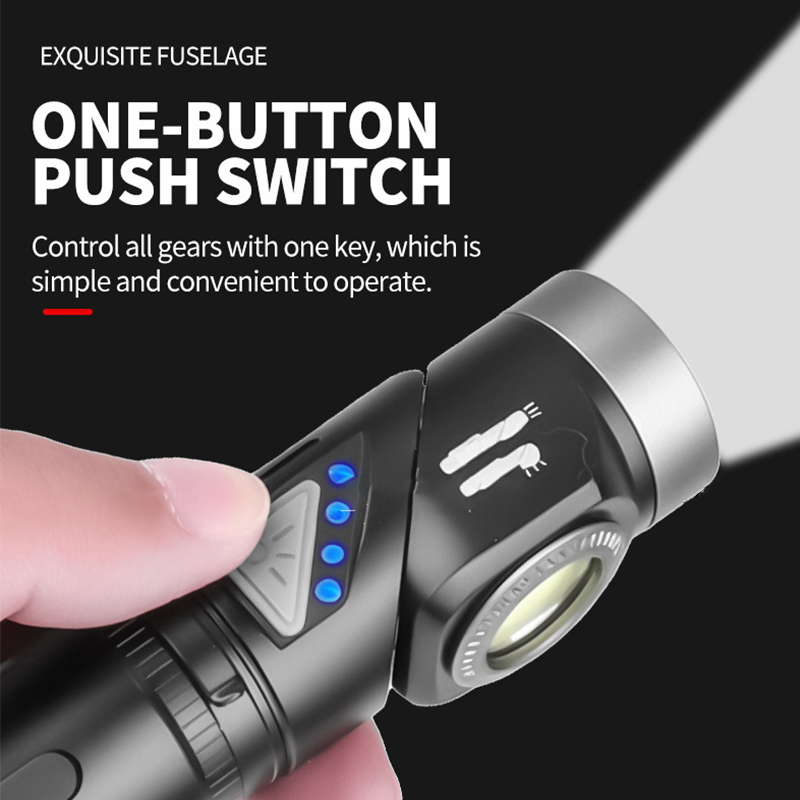 ⚡50% OFF LIMITED TIME!🔥90° Rotating LED Headlamp & Flashlight