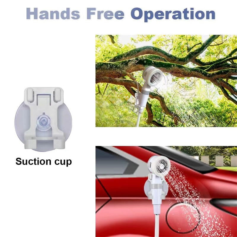 🔥Hot Selling Portable Shower with Water Pump, 2026 New Rechargeable Camping Shower for Outdoor Multi-scene Use