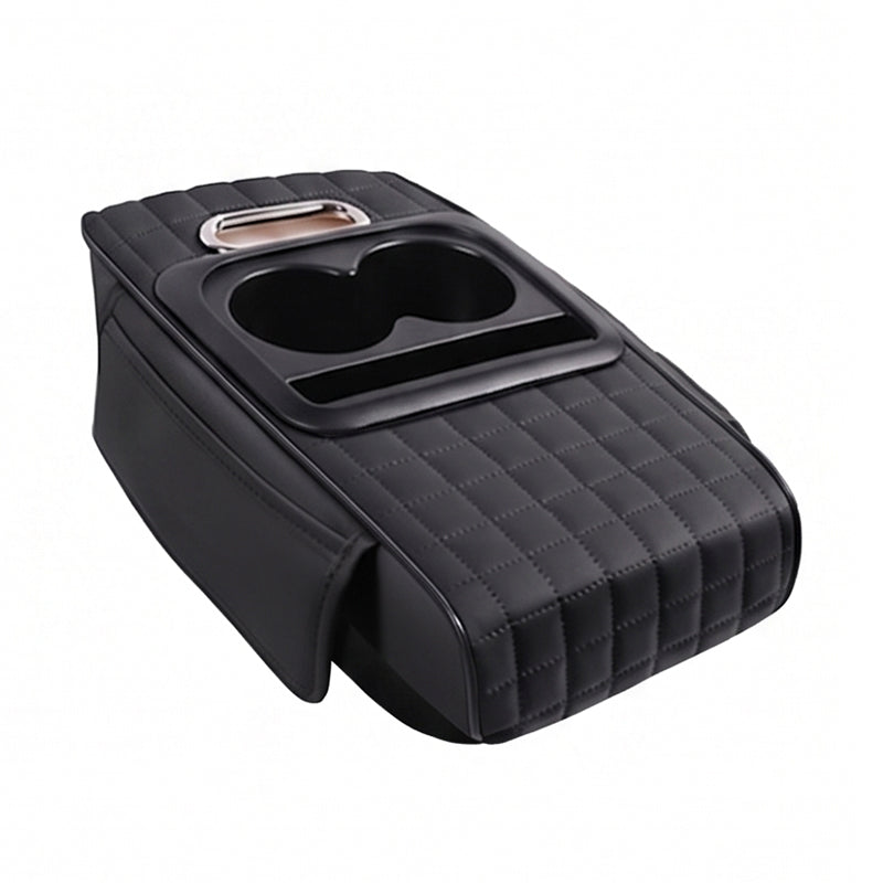 🚗🔥 Sold 10000+ ✅ Multifunctional Car Console Storage Box & Armrest 📦