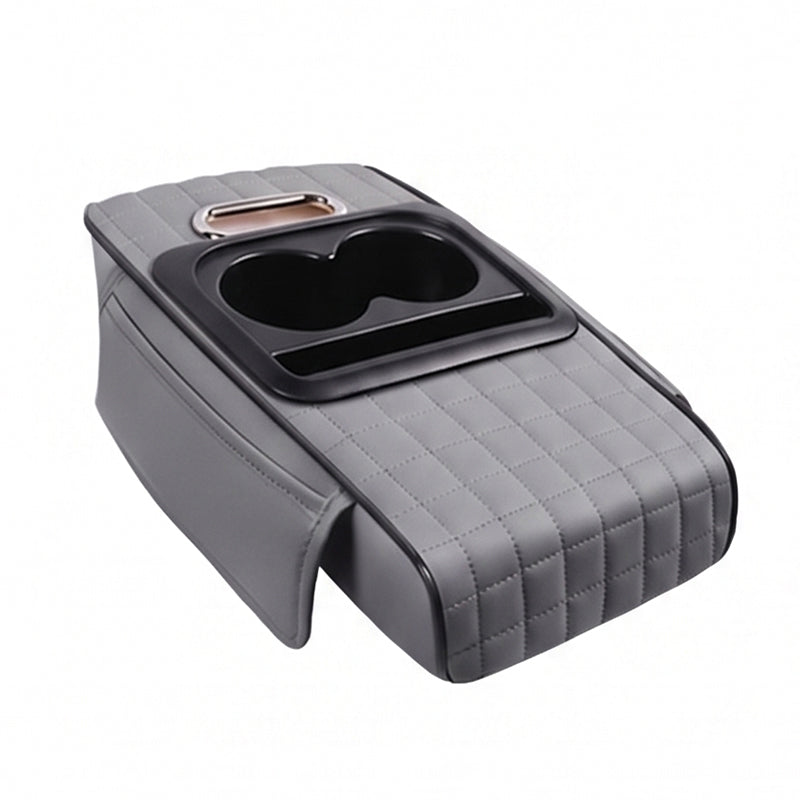 🚗🔥 Sold 10000+ ✅ Multifunctional Car Console Storage Box & Armrest 📦