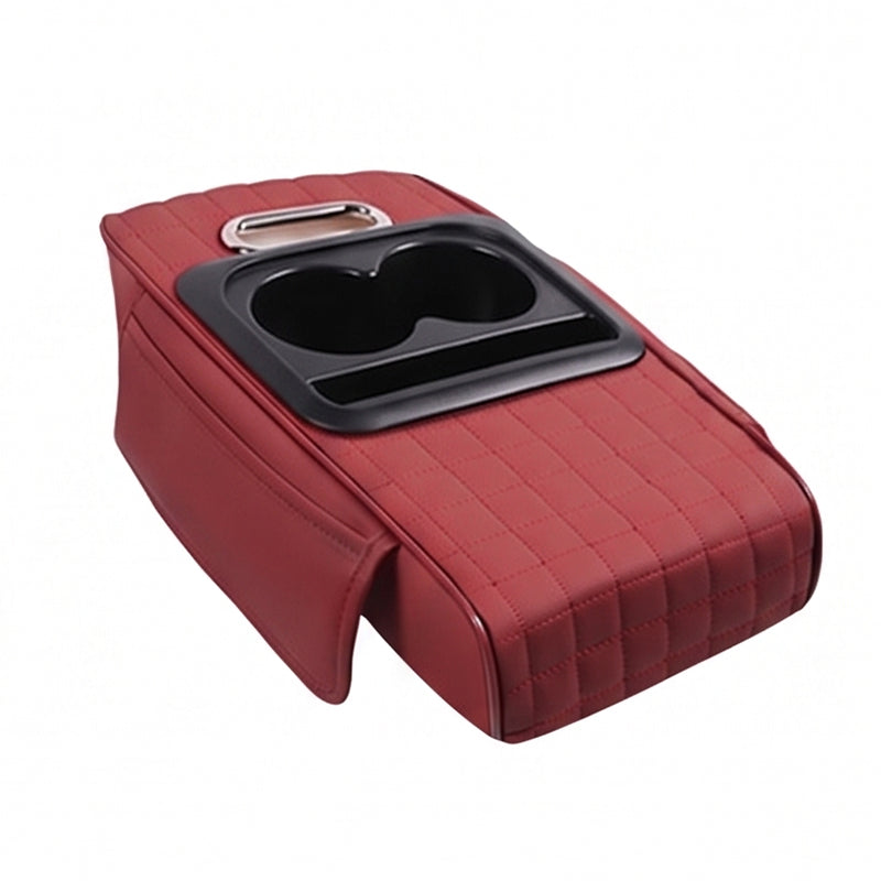 🚗🔥 Sold 10000+ ✅ Multifunctional Car Console Storage Box & Armrest 📦