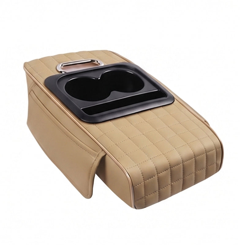🚗🔥 Sold 10000+ ✅ Multifunctional Car Console Storage Box & Armrest 📦