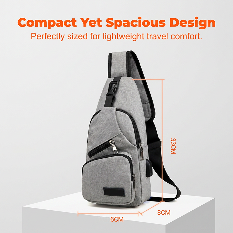 🎒 LIMITED-TIME 50% OFF! ⛰️ Outdoor Sport Sling Pack – Multifunctional, Durable & USB Port – Urban Commuter Essential 🚴‍♂️
